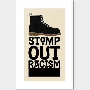 Stomp Out Racism Posters and Art